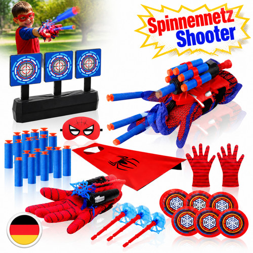 Lancia rete spiderman guanti - lancia,