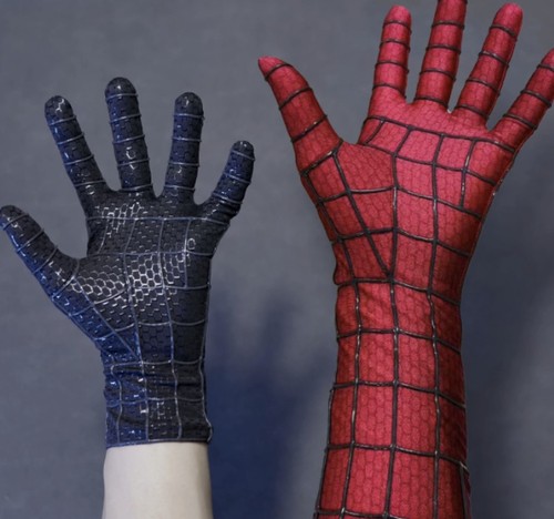 Guanti spider man straps - spider-man, 3d